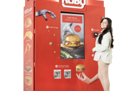 Robot maakt hamburgers